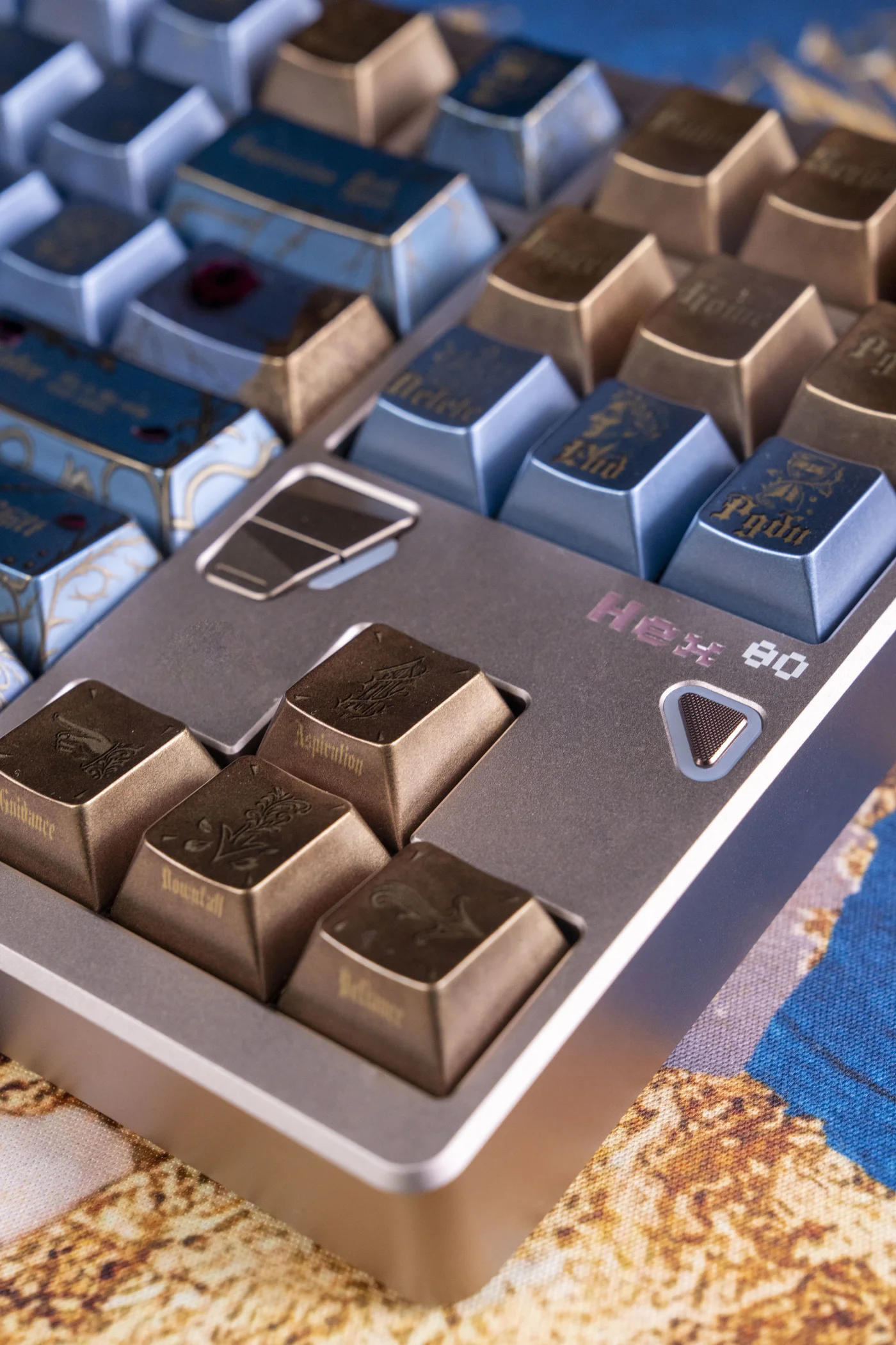 Oscar Wilde – Splendor & Melancholy | Cherry Profile | PBT+PC Keycap Set
