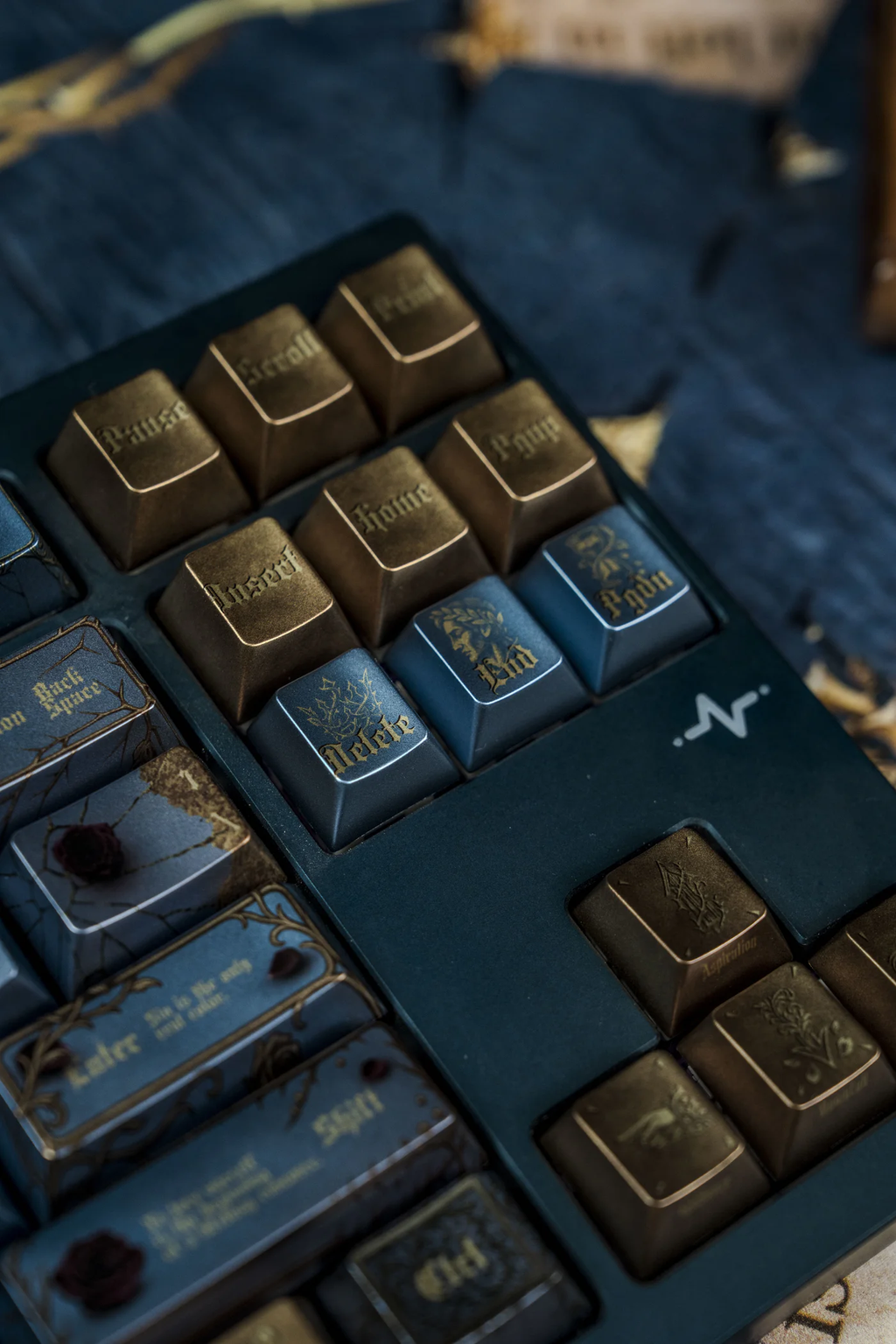 Oscar Wilde – Splendor & Melancholy | Cherry Profile | PBT+PC Keycap Set