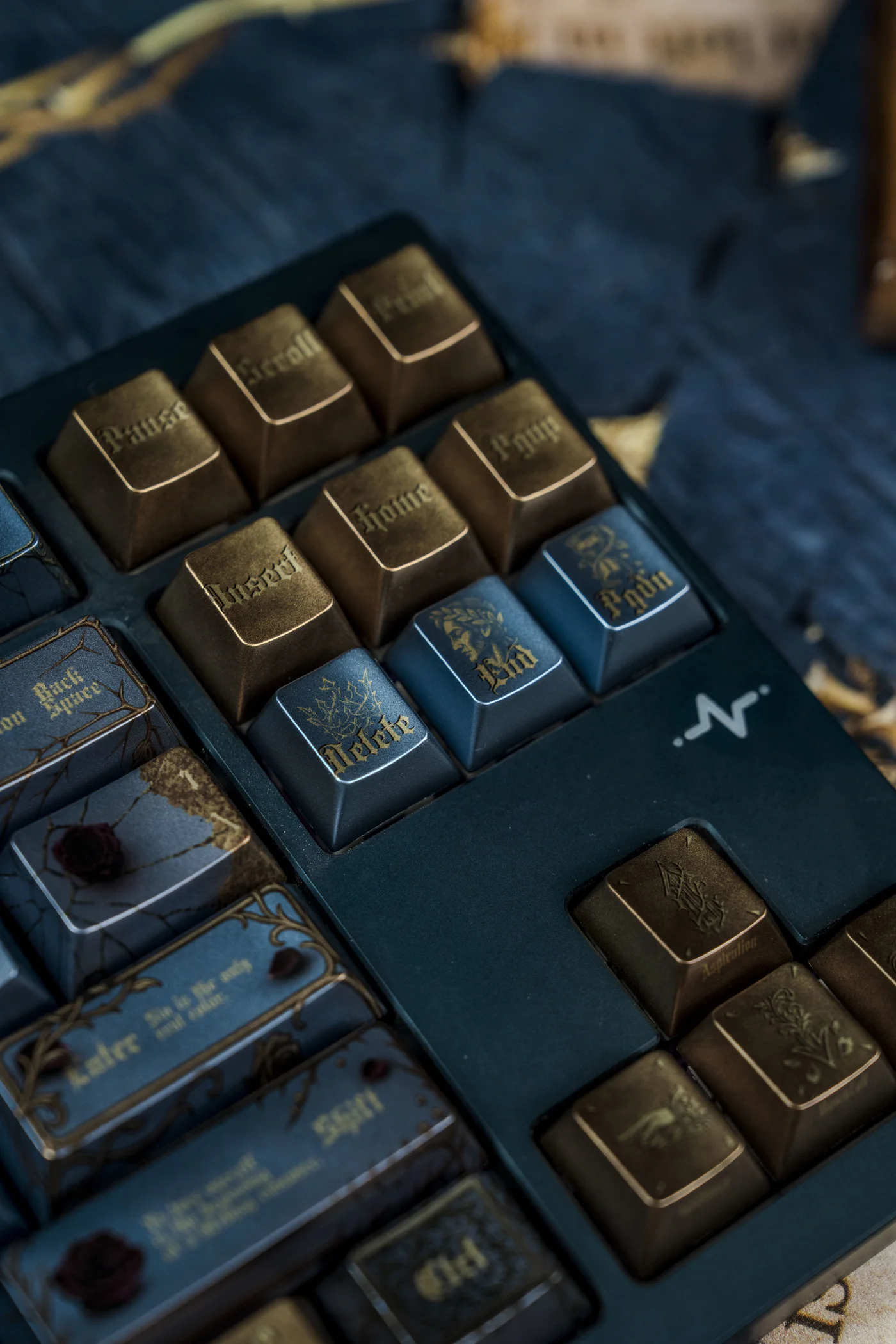 Oscar Wilde – Splendor & Melancholy | Cherry Profile | PBT+PC Keycap Set