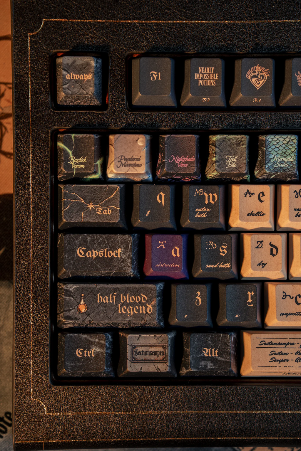 Half-Blood Legend | Cherry Profile | PBT Keycap Set