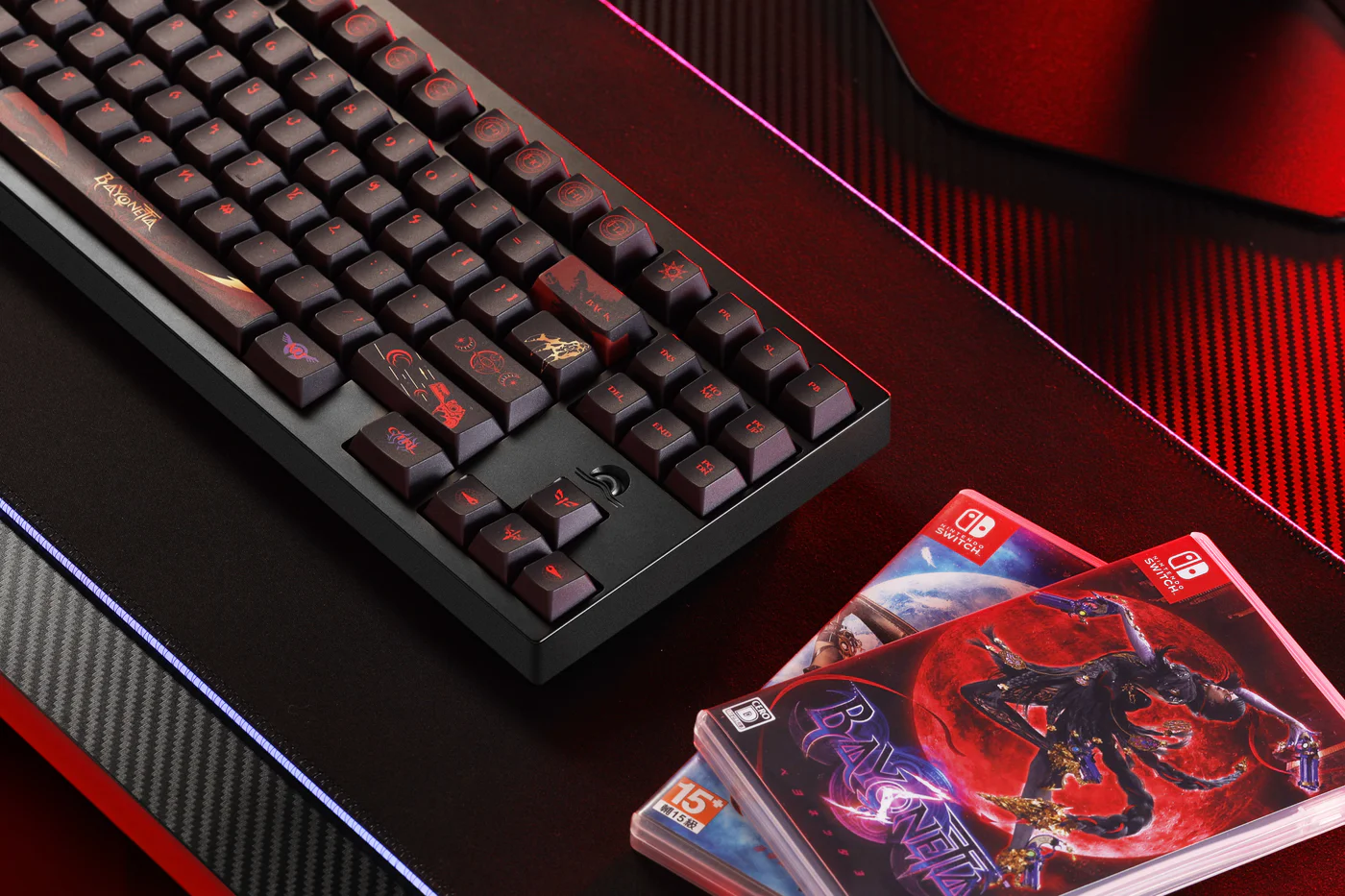 Bayonetta Theme | Cherry Profile | PBT Keycap Set