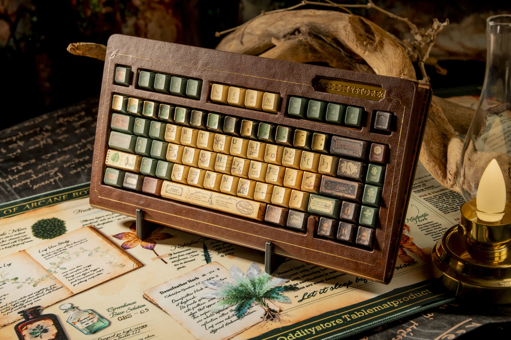 Herbology Academic Archive PBT Keycap Set - Cherry Profile for Wooting, ROG Azoth, Razer & Logitech G