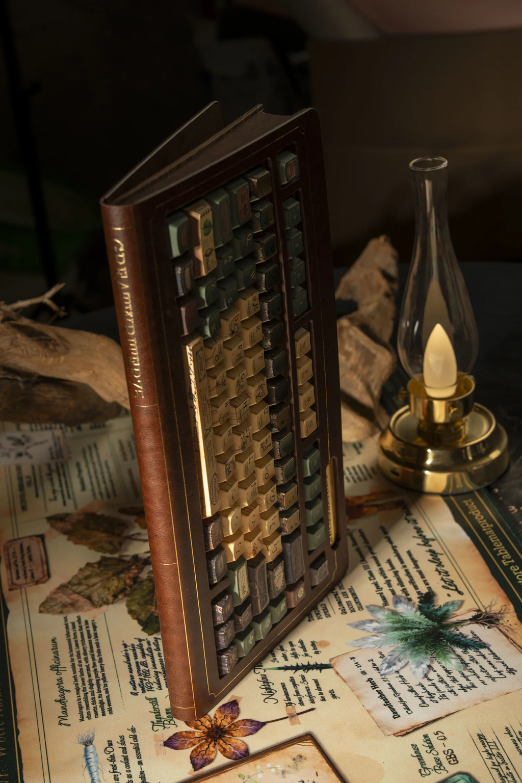 Herbology Academic Archive PBT Keycap Set - Cherry Profile for Wooting, ROG Azoth, Razer & Logitech G