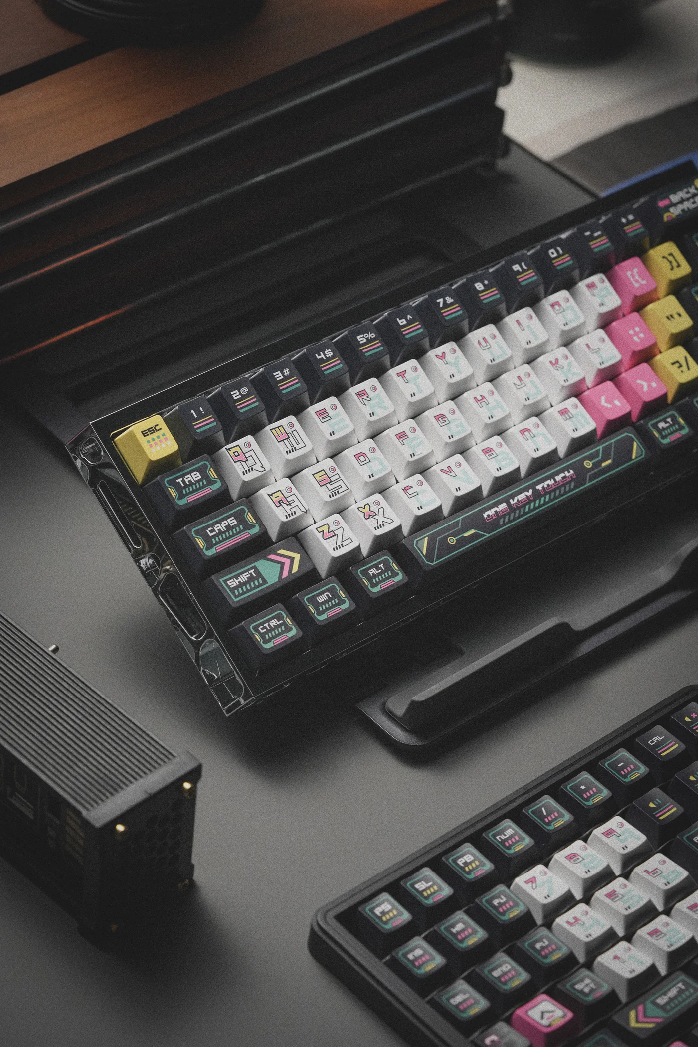 Cyber Terminal | Cherry Profile | PBT Keycap Set
