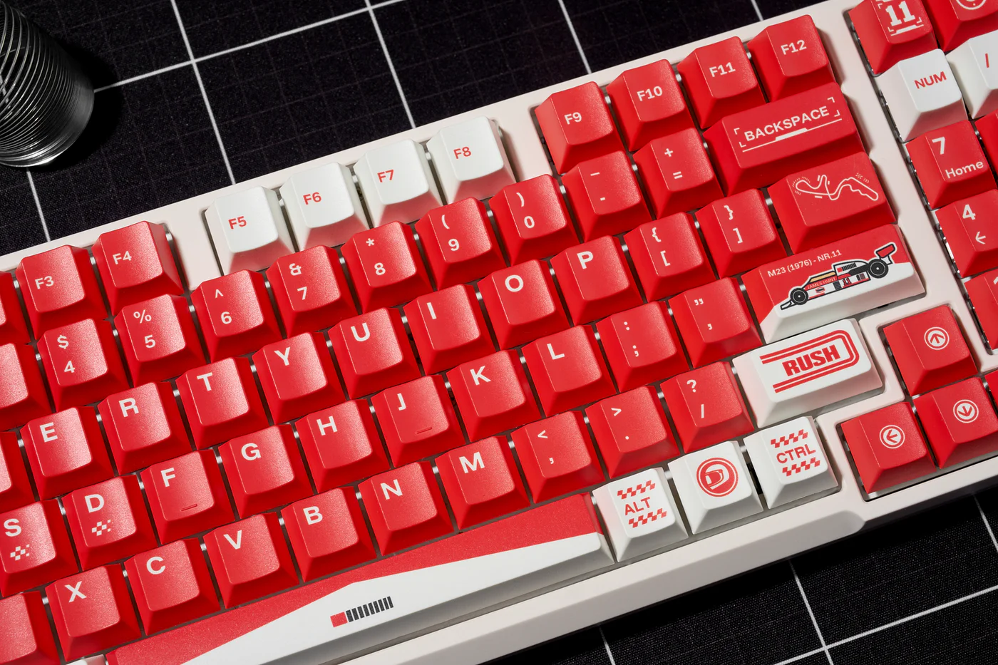 Marlboro Racing Livery | Cherry Profile | PBT Keycaps Set
