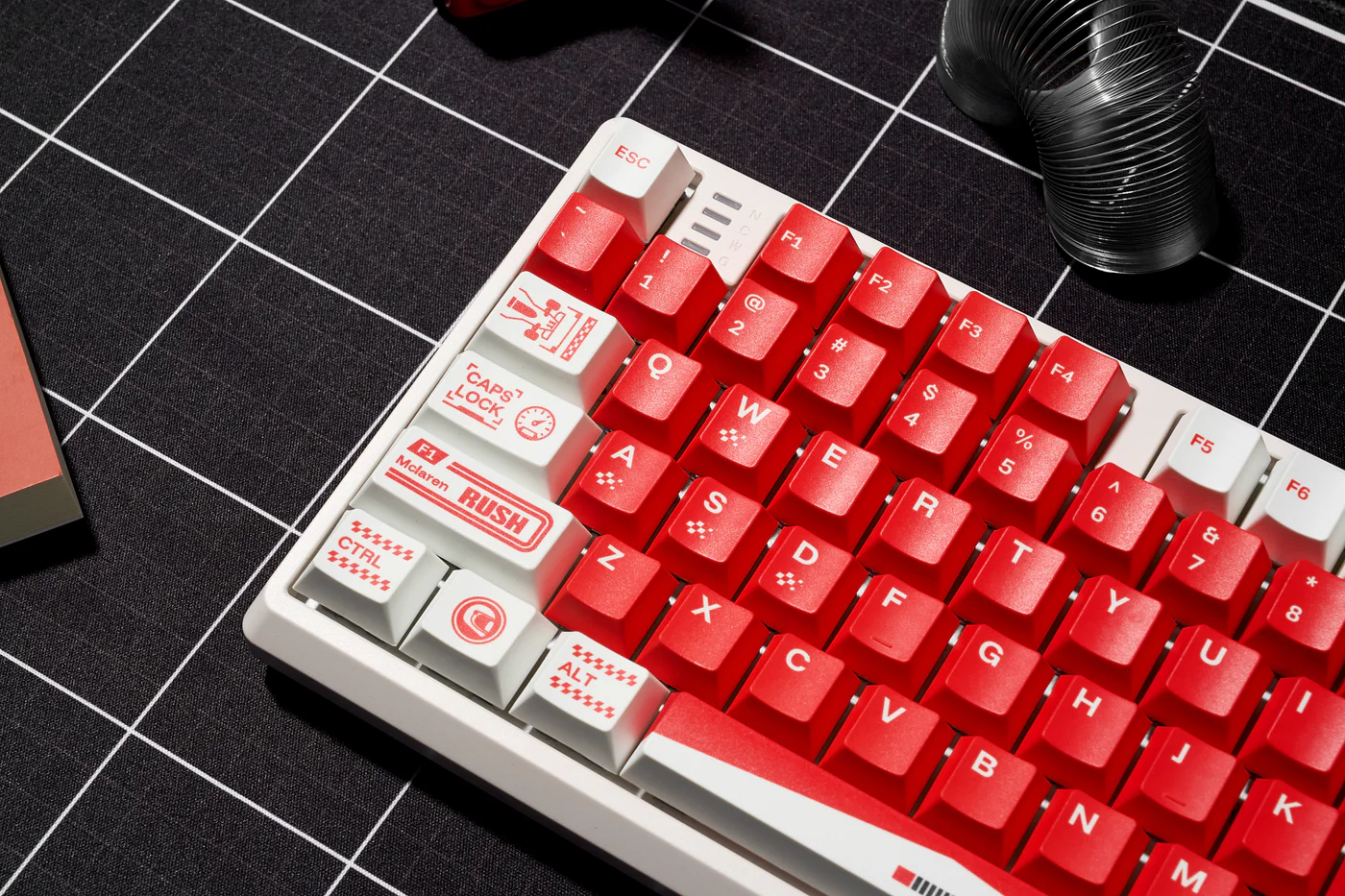 Marlboro Racing Livery | Cherry Profile | PBT Keycaps Set