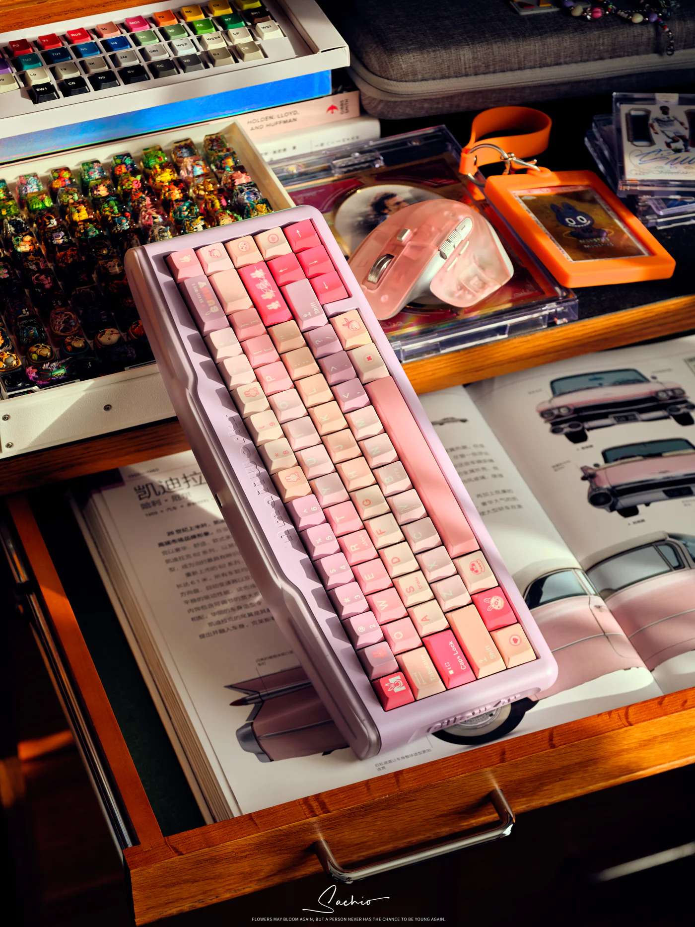 Hola Bunny | Cherry Profile | PBT Keycaps Set