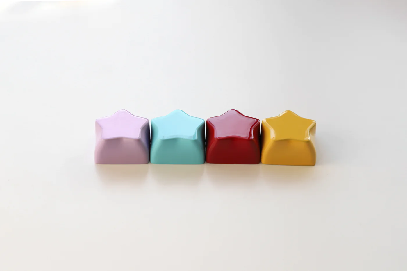 ColorfulStar | Cherry Profile | Metal Keycaps (Set of 4)