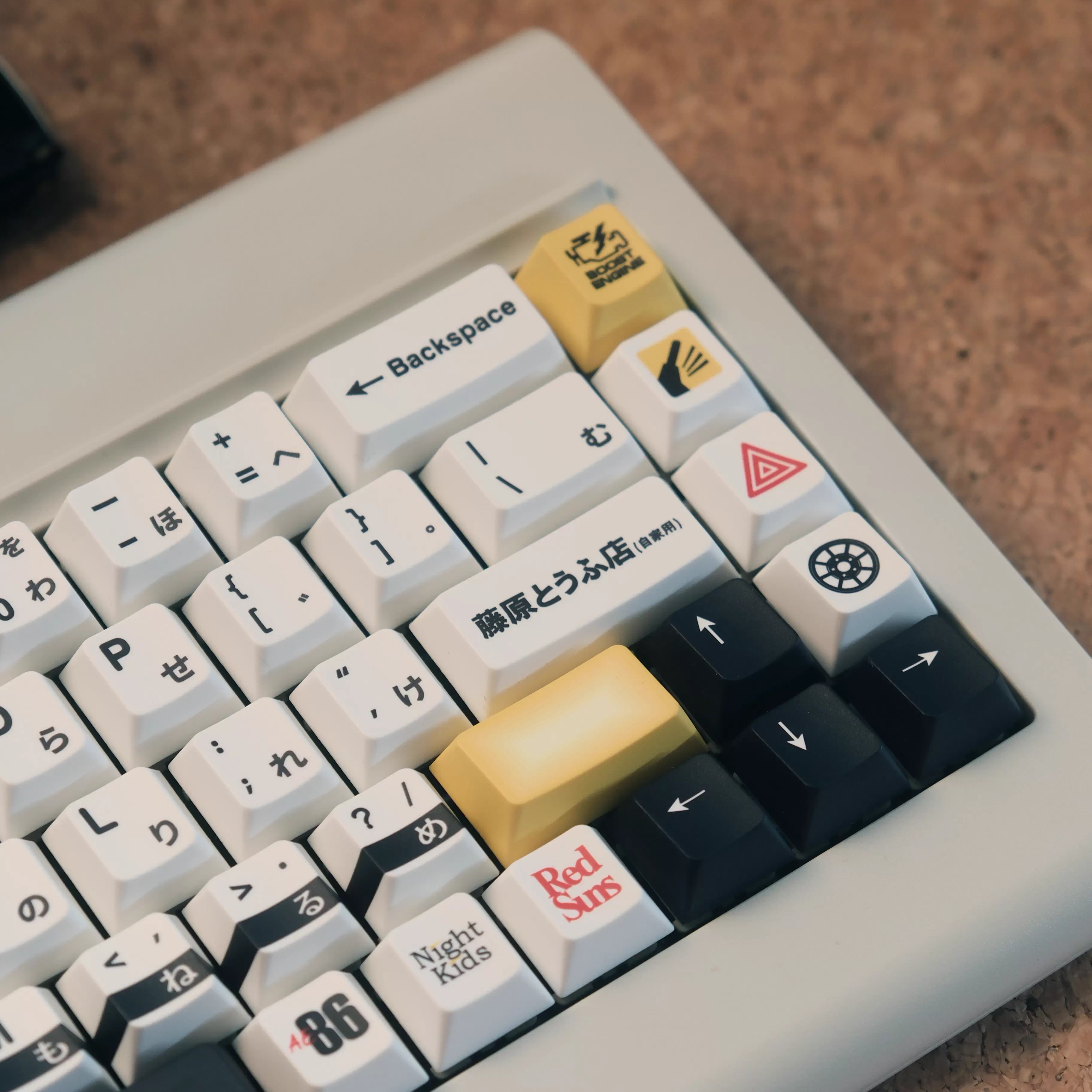 AE86 | Cherry Profile | PBT Keycaps Set