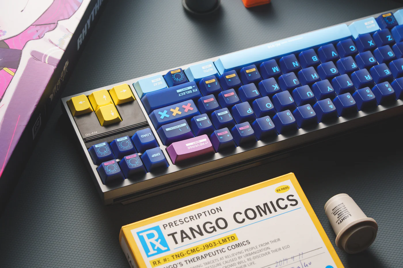 RHYTHM HOLIC | Cherry Profile | PC + ABS + PBT Keycaps Set