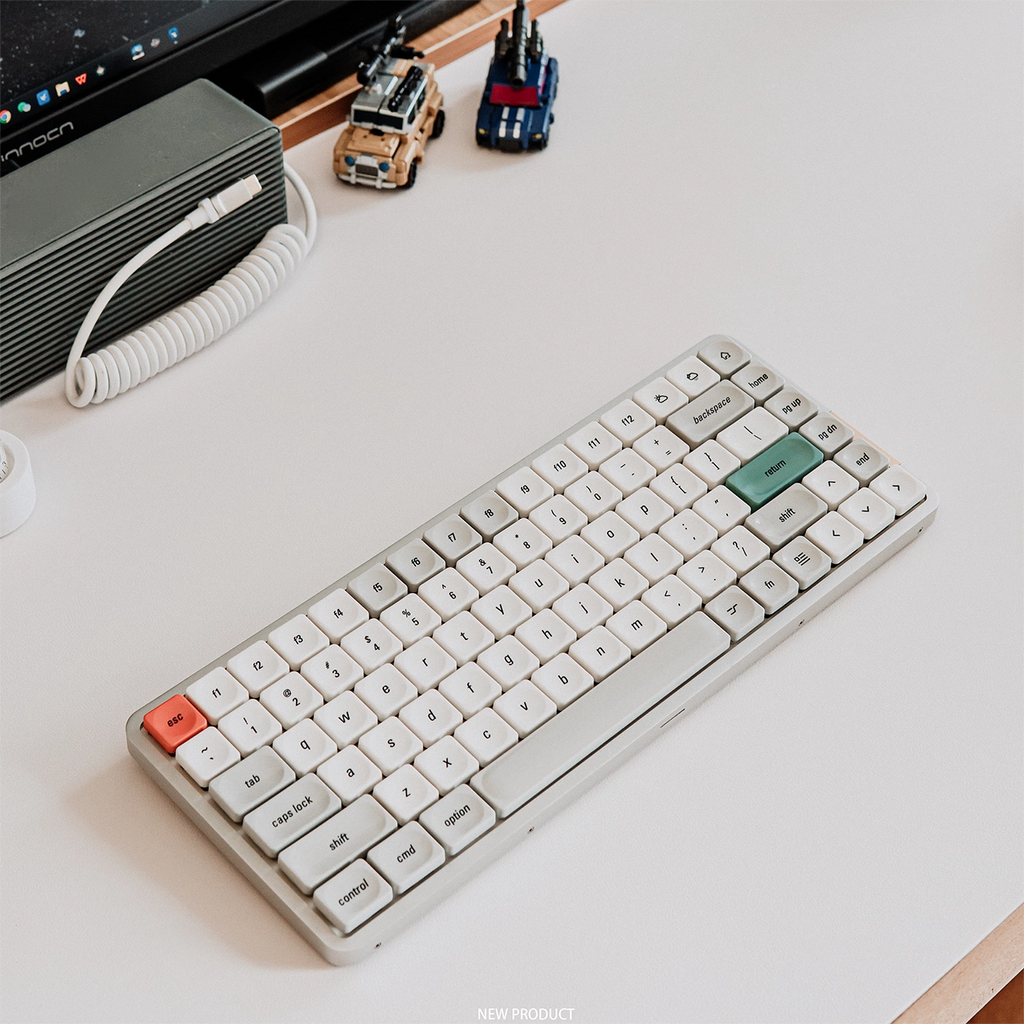 Déjà Vu Low Profile PBT Keycap Set - for Low Profile Mechanical Keyboards (NuPhy, Keychron)
