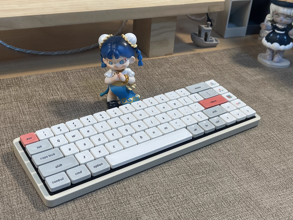 Déjà Vu Low Profile PBT Keycap Set - for Low Profile Mechanical Keyboards (NuPhy, Keychron)