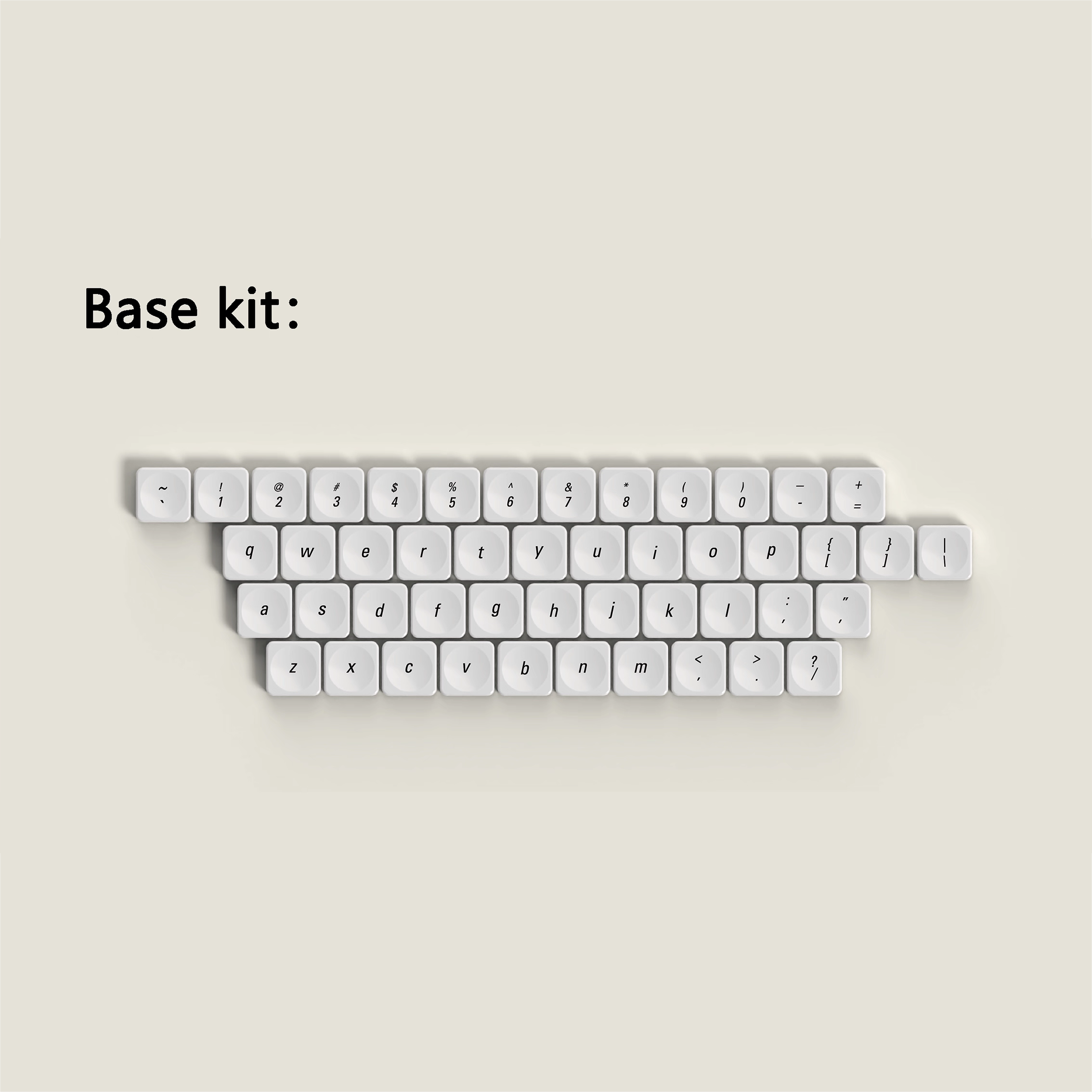Déjà Vu | Low Profile | PBT Keycap Set