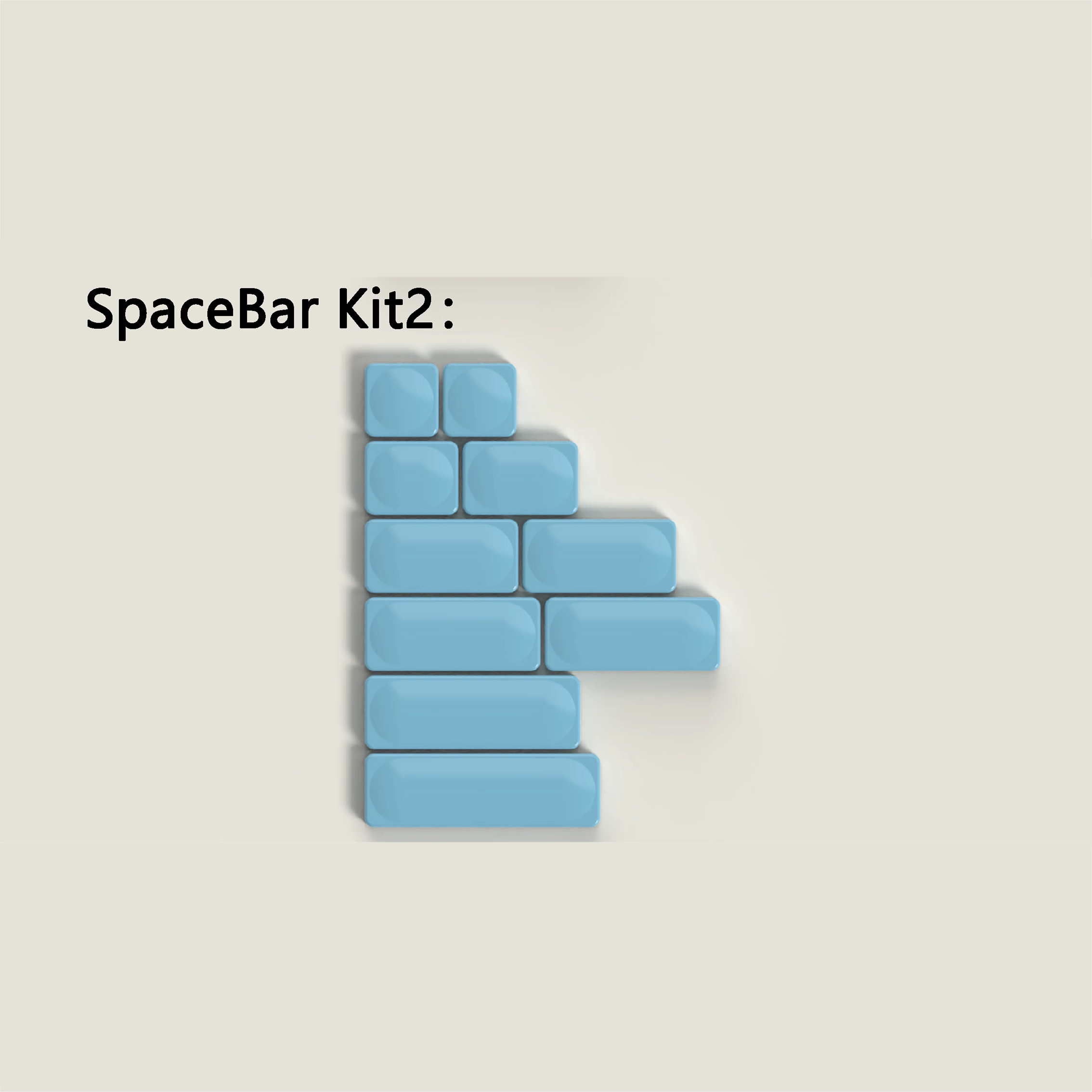 Déjà Vu | Low Profile | PBT Keycap Set