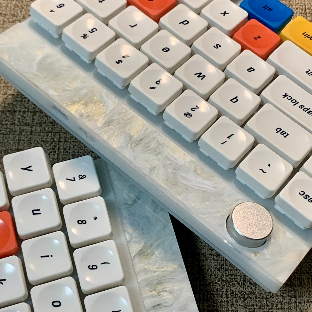Time Low Profile PBT Keycap Set - for Low Profile Mechanical Keyboards (NuPhy, Keychron)