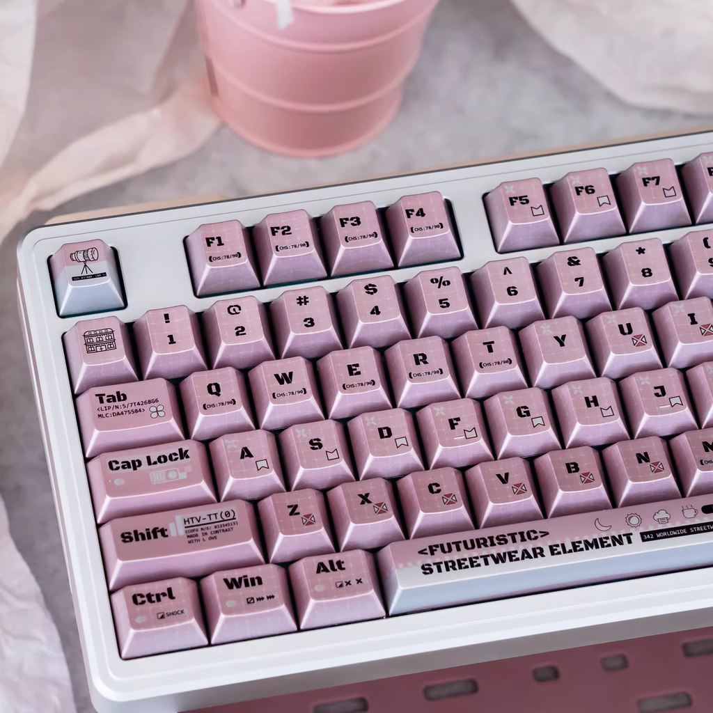 Cute Programmer | Cherry Profile | PBT Keycap Set