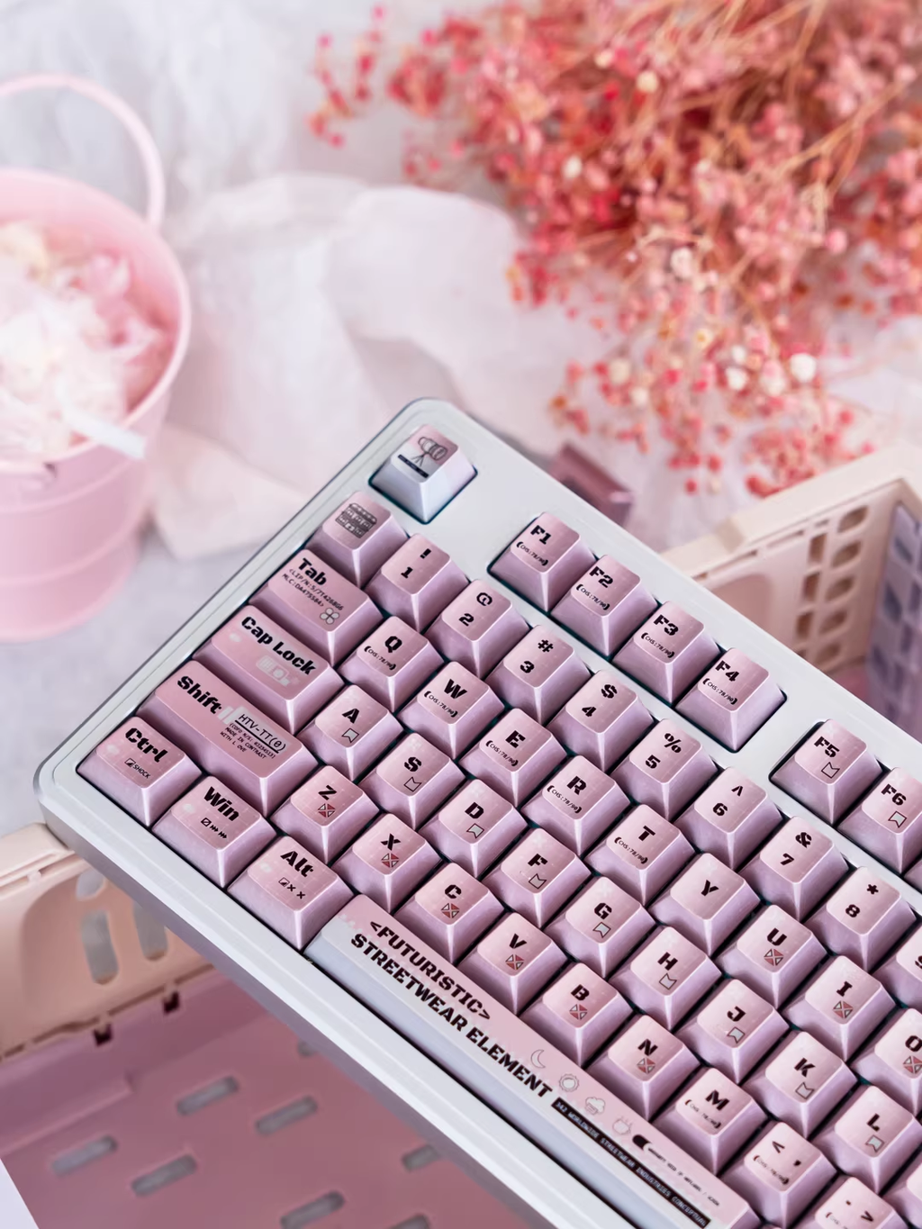 Cute Programmer | Cherry Profile | PBT Keycap Set