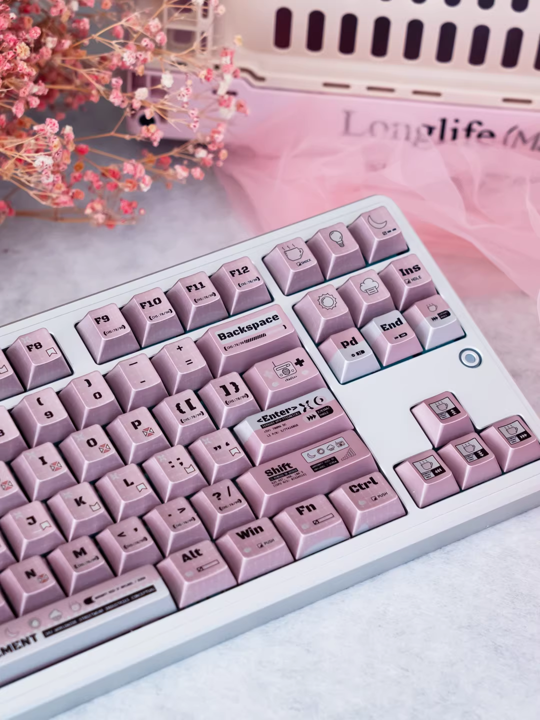 Cute Programmer | Cherry Profile | PBT Keycap Set