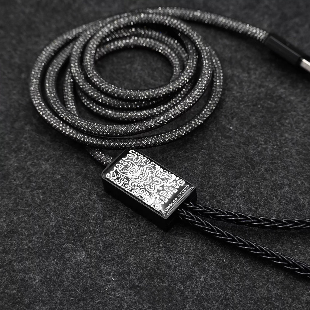 8K Polling Rate Dual Type-C Cable - CNC Aluminum Splitter USB-A to Dual Type-C for Gaming Keyboards