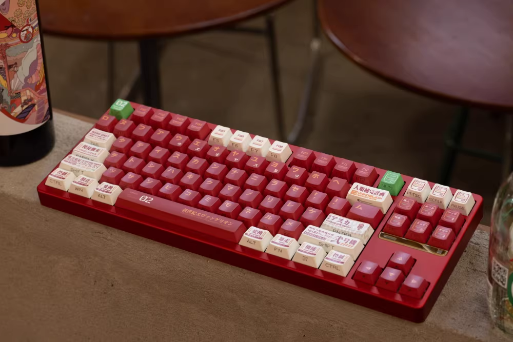 EVA Theme PBT Keycap Set - Cherry Profile for Wooting, ROG Azoth, Razer & Logitech G
