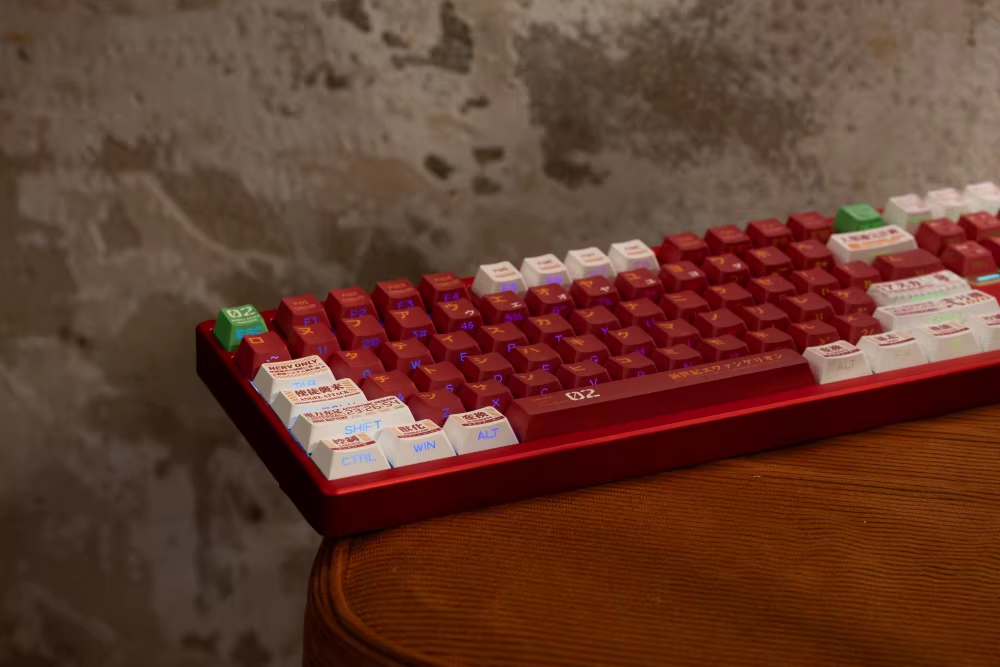 EVA Theme PBT Keycap Set - Cherry Profile for Wooting, ROG Azoth, Razer & Logitech G