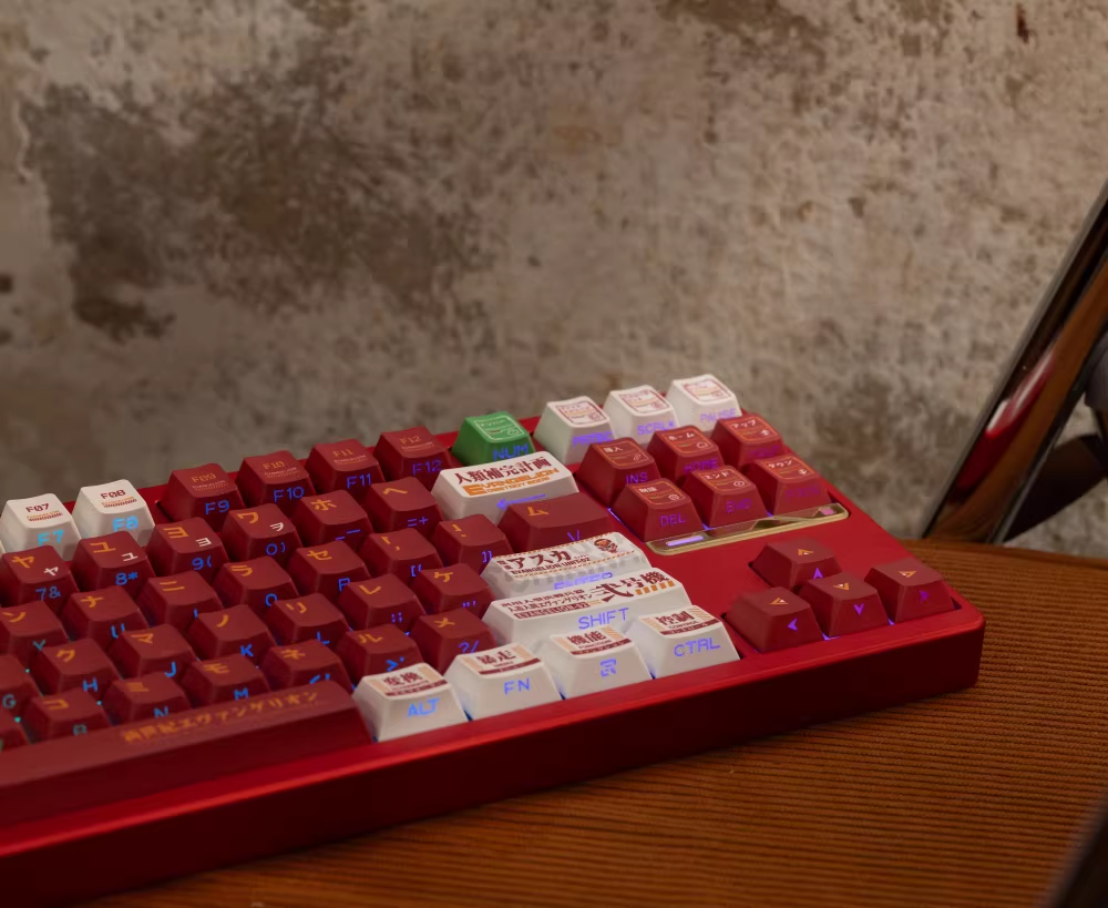 EVA Theme PBT Keycap Set - Cherry Profile for Wooting, ROG Azoth, Razer & Logitech G