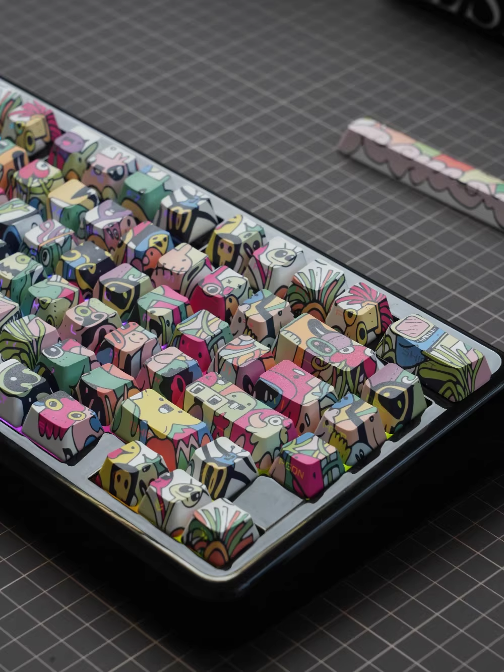 Graffiti Dopamine Style | OEM Profile | PBT Keycap Set