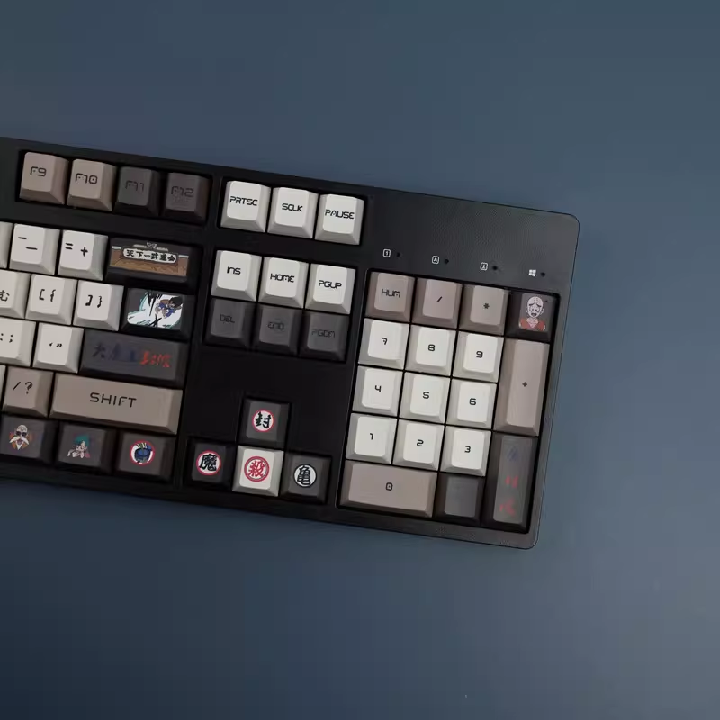 Dragon Ball PBT Keycap Set - Cherry Profile for Wooting, ROG Azoth, Razer & Logitech G