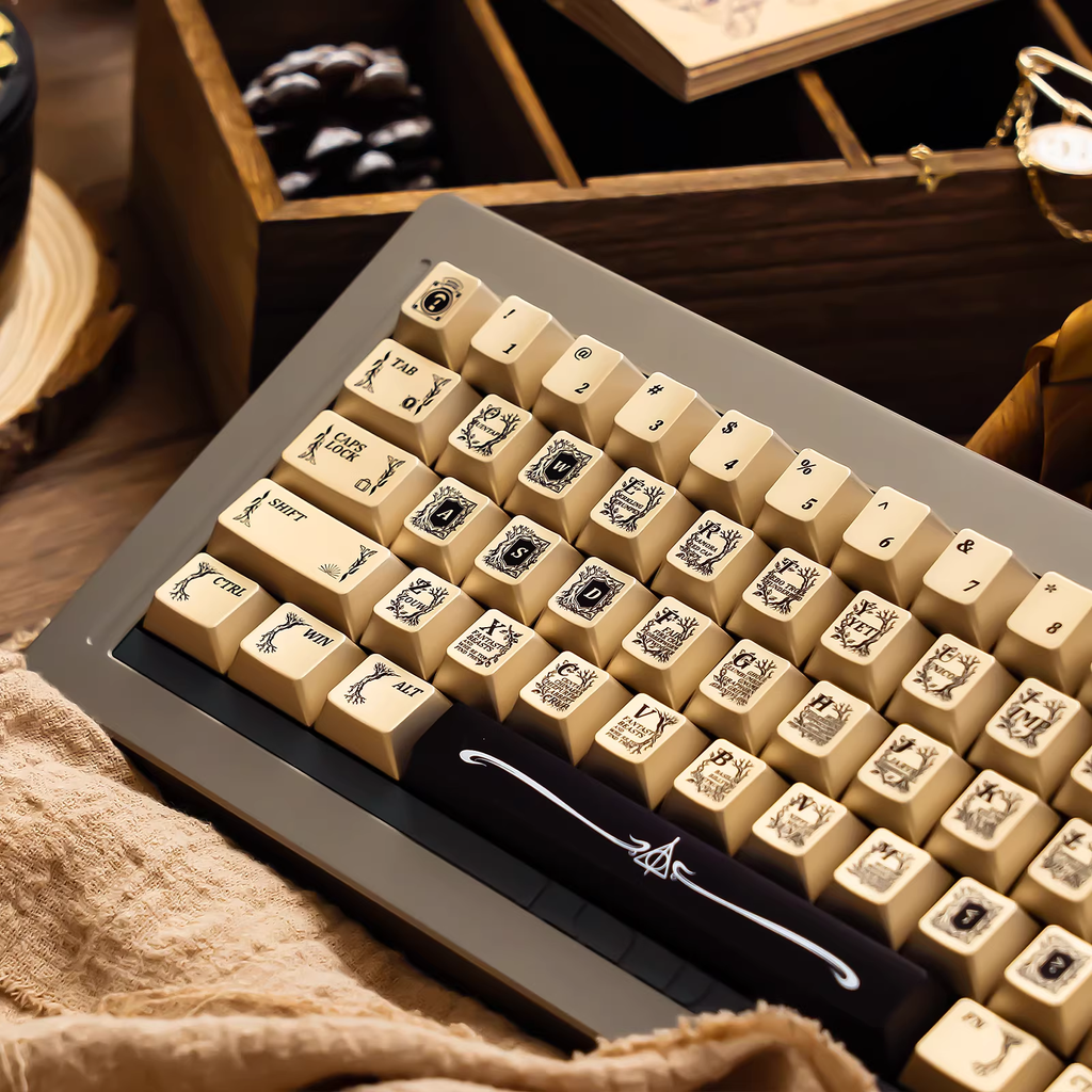 Fantastic Beasts PBT Keycap Set - Cherry Profile for Wooting, ROG Azoth, Razer & Logitech G