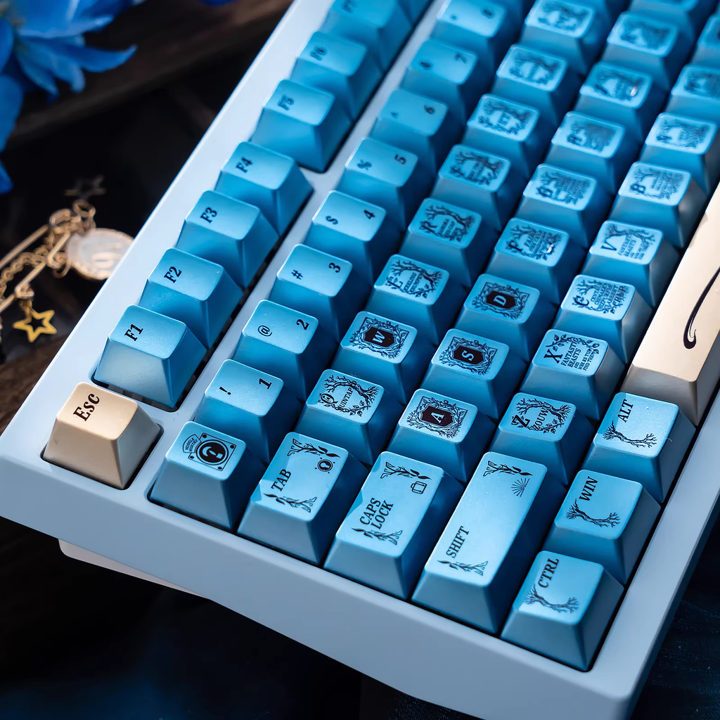 Fantastic Beasts PBT Keycap Set - Cherry Profile for Wooting, ROG Azoth, Razer & Logitech G