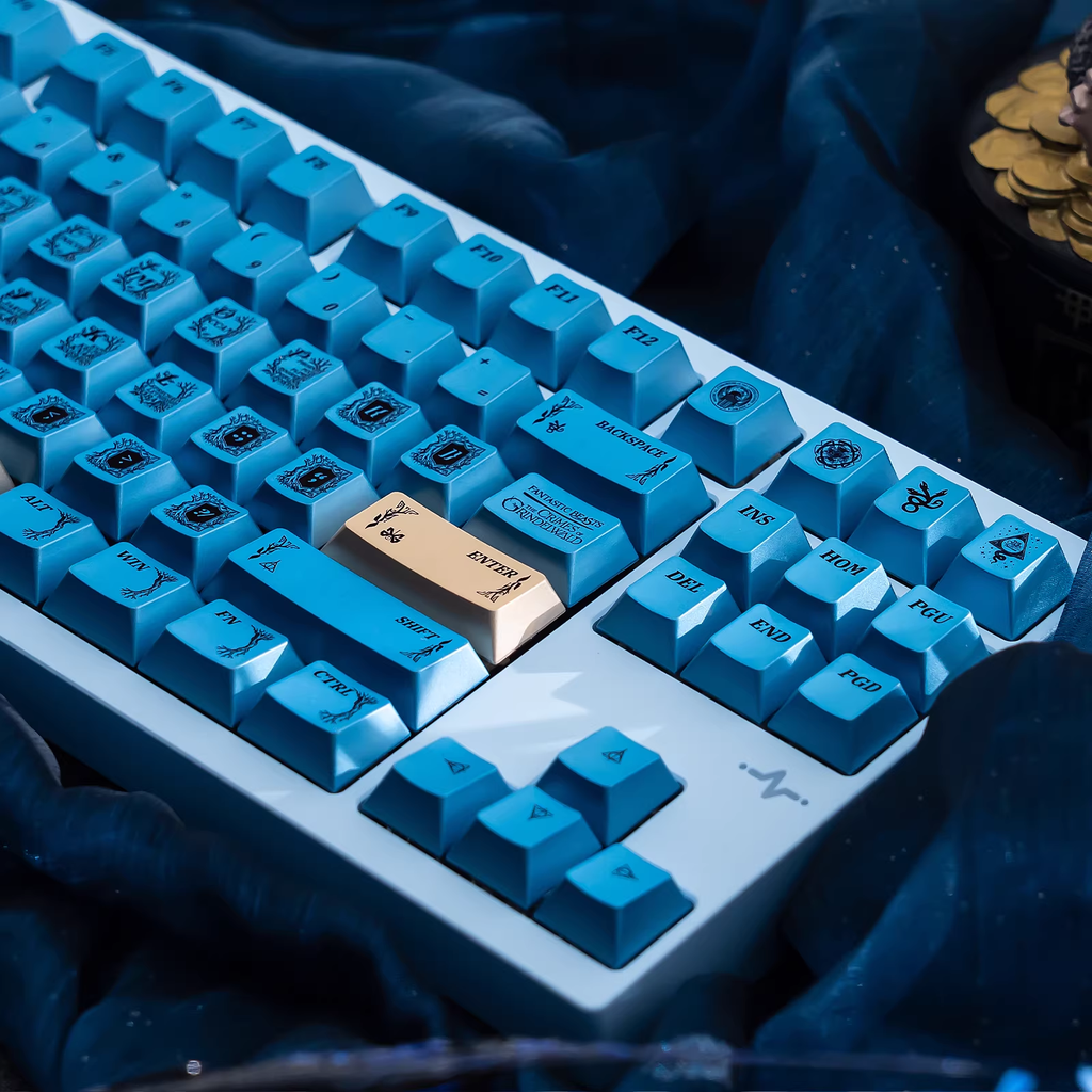 Fantastic Beasts PBT Keycap Set - Cherry Profile for Wooting, ROG Azoth, Razer & Logitech G