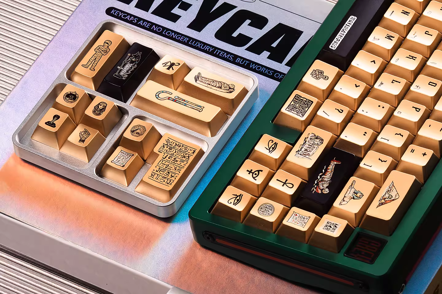 Egyp Theme | Cherry Profile | PBT Keycaps Set