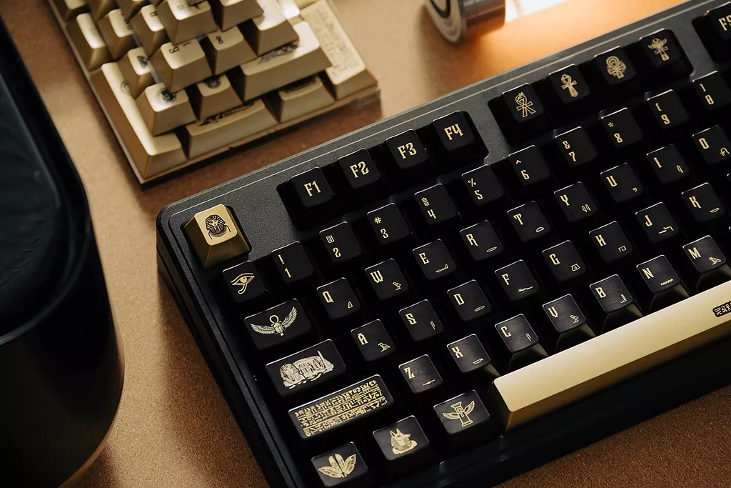 Egypt PBT Keycap Set - Cherry Profile for Wooting, ROG Azoth, Razer & Logitech G