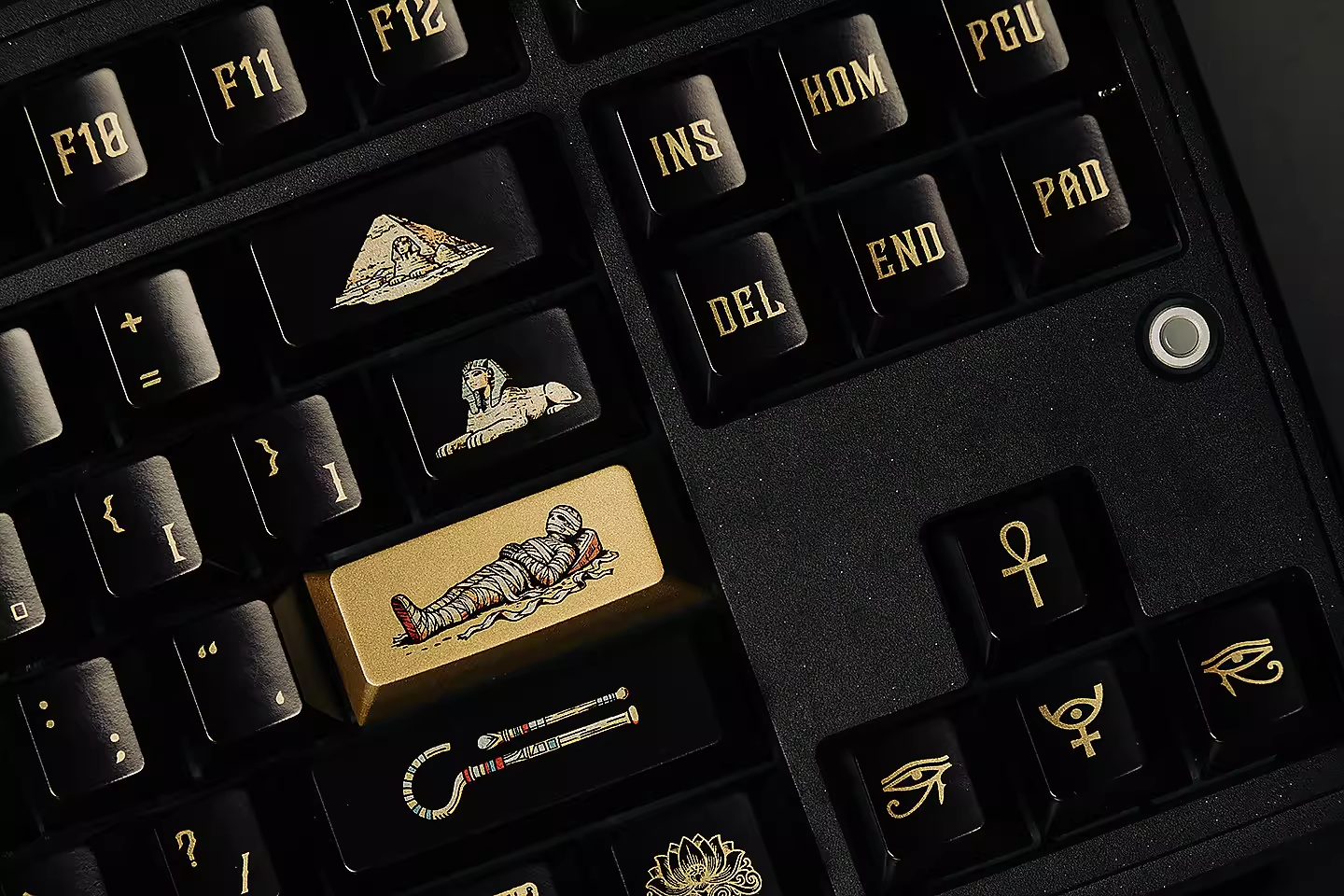 Egypt PBT Keycap Set - Cherry Profile for Wooting, ROG Azoth, Razer & Logitech G