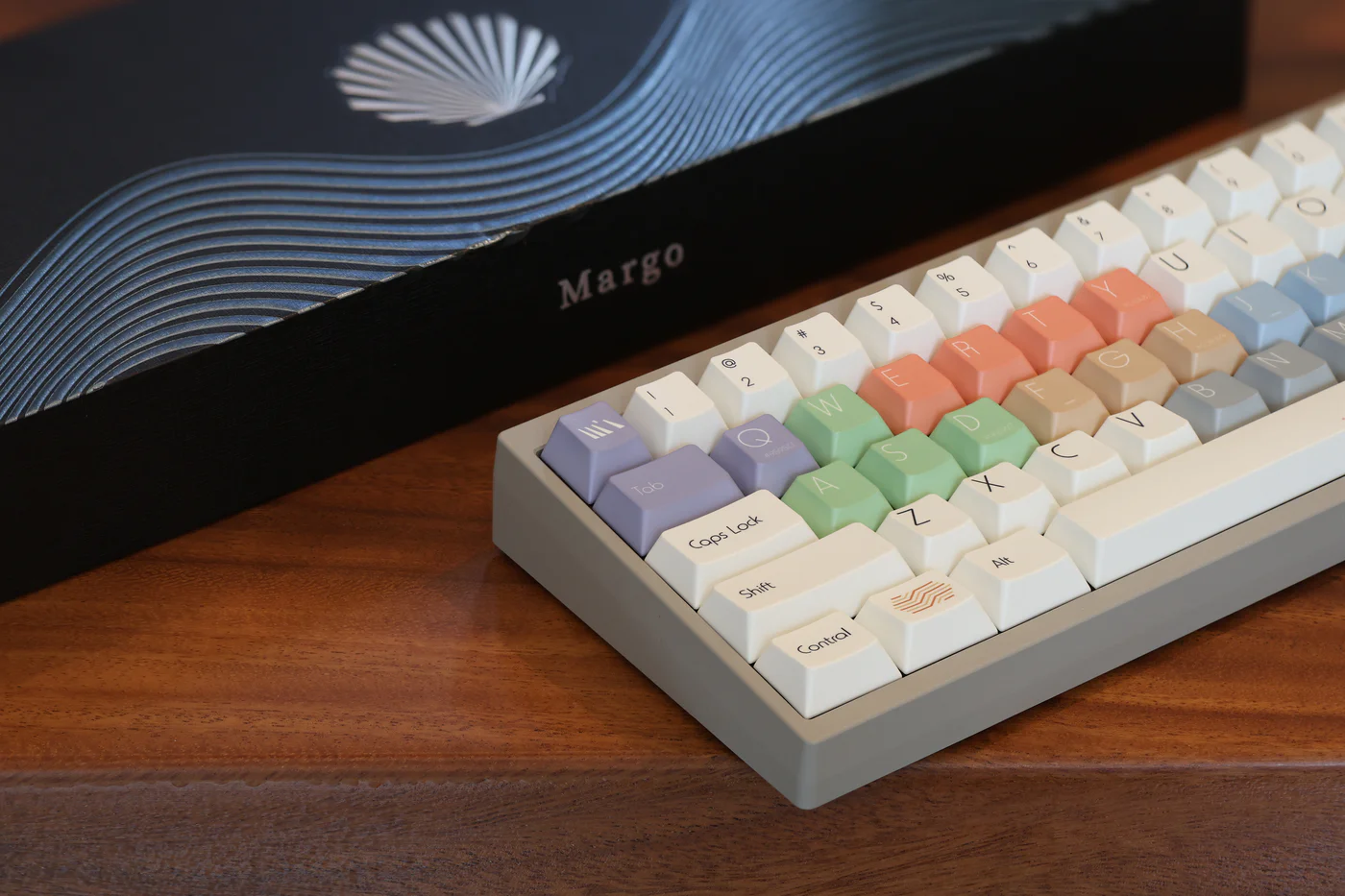 Morandi Theme Minimalist PBT Keycap Set - Cherry Profile for Wooting, ROG Azoth, Razer & Logitech G