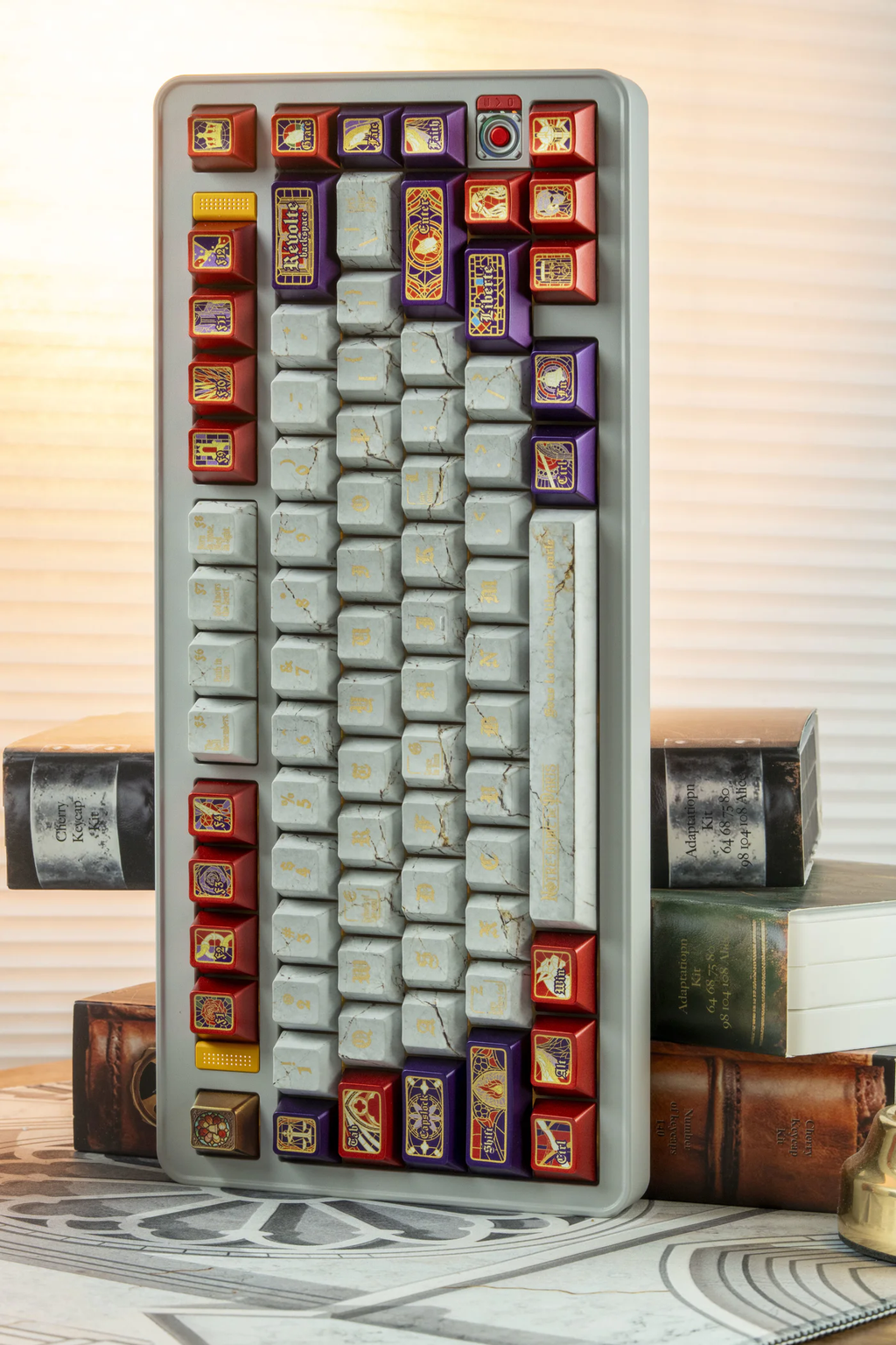 Notre Dame Paris Theme PBT Keycap Set - Cherry Profile for Wooting, ROG Azoth, Razer & Logitech G