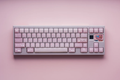 Strawberry Milk PC Keycap Set - Cherry Profile for Wooting, ROG Azoth, Razer & Logitech G