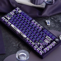 EVA-01 Purple PBT Keycap Set - Cherry Profile for Wooting, ROG Azoth, Razer & Logitech G
