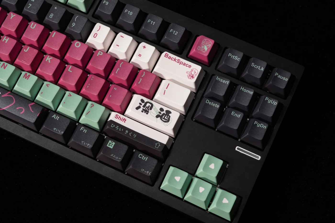 Bocchi the Rock Kikuri Hiroi PBT Keycap Set - Cherry Profile for Wooting, ROG Azoth, Razer & Logitech G