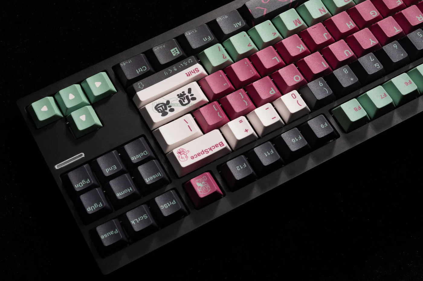 Bocchi the Rock Kikuri Hiroi PBT Keycap Set - Cherry Profile for Wooting, ROG Azoth, Razer & Logitech G