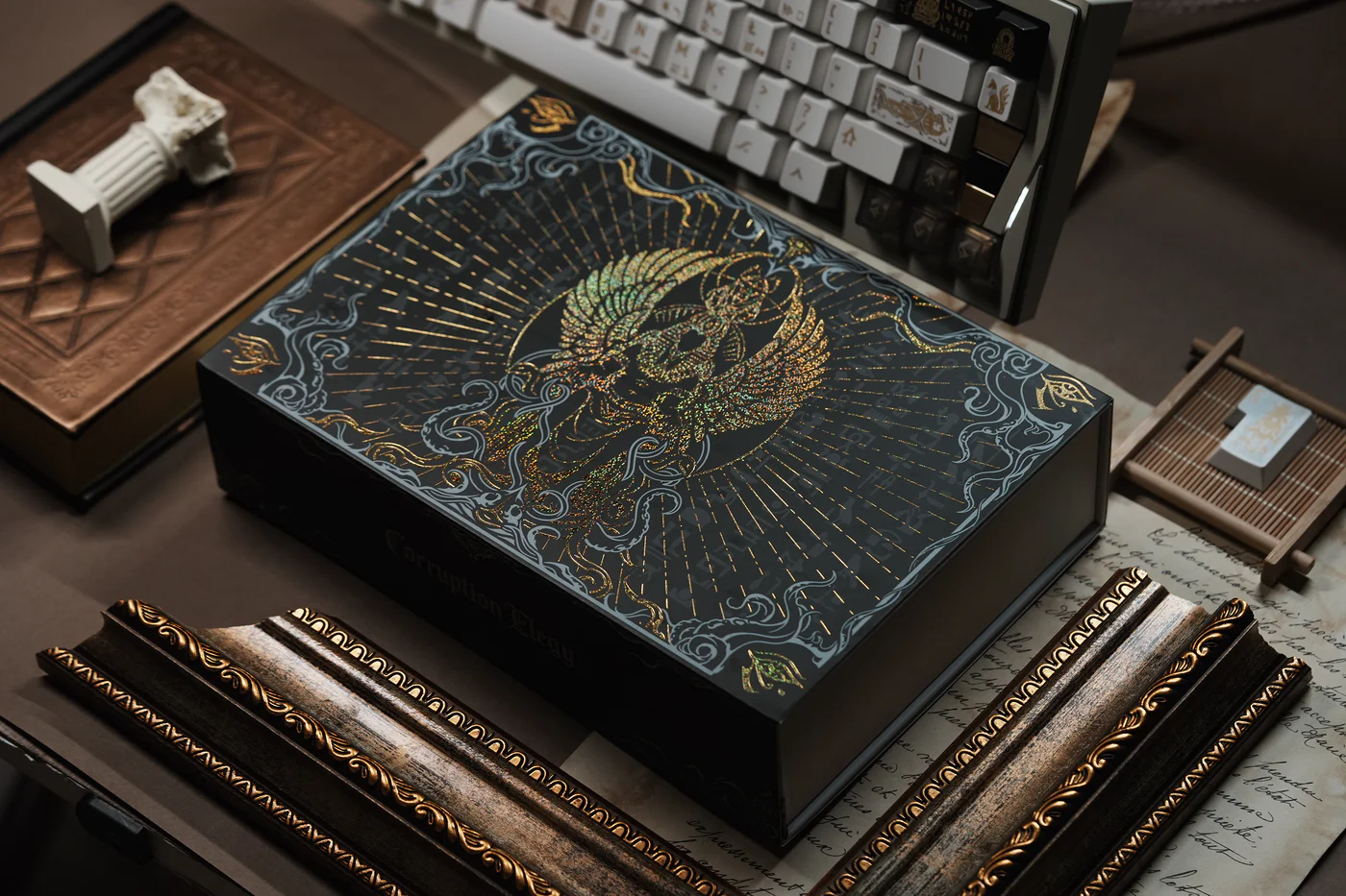 Corruption Elegy: Ancient Egyptian Cthulhu Keycap Set- Cherry Profile for Wooting, ROG Azoth, Razer & Logitech G
