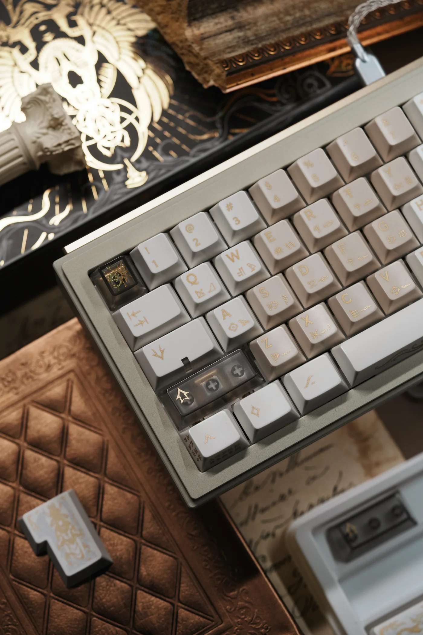 Corruption Elegy: Ancient Egyptian Cthulhu Keycap Set- Cherry Profile for Wooting, ROG Azoth, Razer & Logitech G