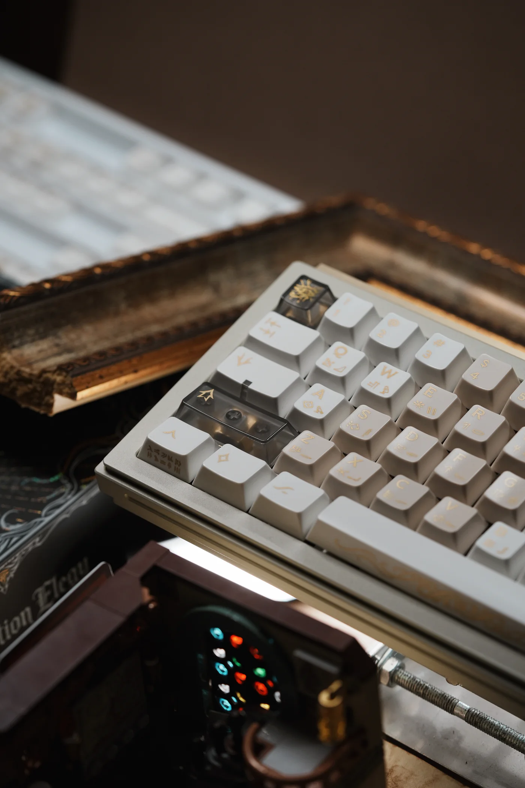 Corruption Elegy: Ancient Egyptian Cthulhu Keycap Set- Cherry Profile for Wooting, ROG Azoth, Razer & Logitech G
