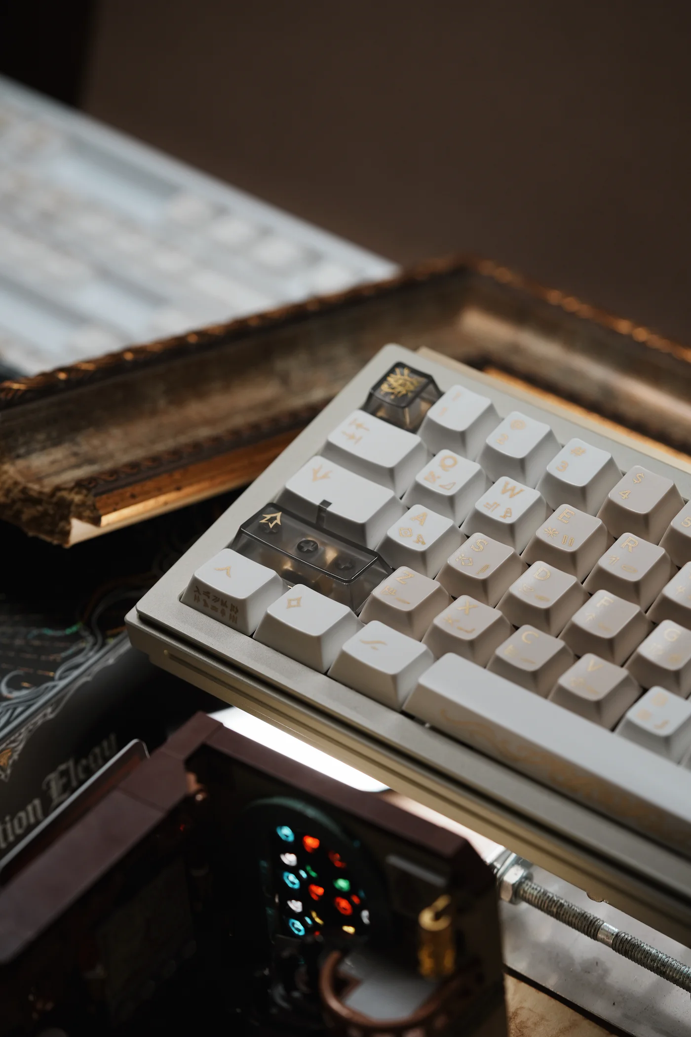 Corruption Elegy: Ancient Egyptian Cthulhu Keycap Set- Cherry Profile for Wooting, ROG Azoth, Razer & Logitech G
