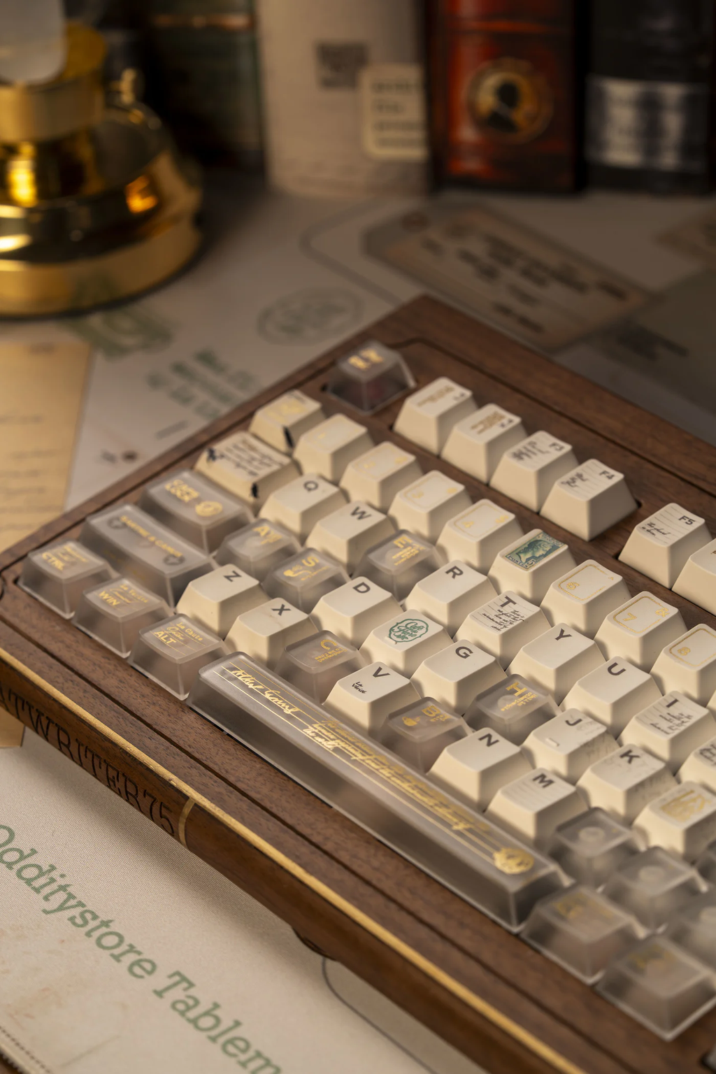 The breathing of being Camus & Sartre Keycap Set - Cherry Profile for Wooting, ROG Azoth, Razer & Logitech G