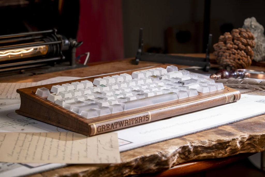 The breathing of being Camus & Sartre Keycap Set - Cherry Profile for Wooting, ROG Azoth, Razer & Logitech G
