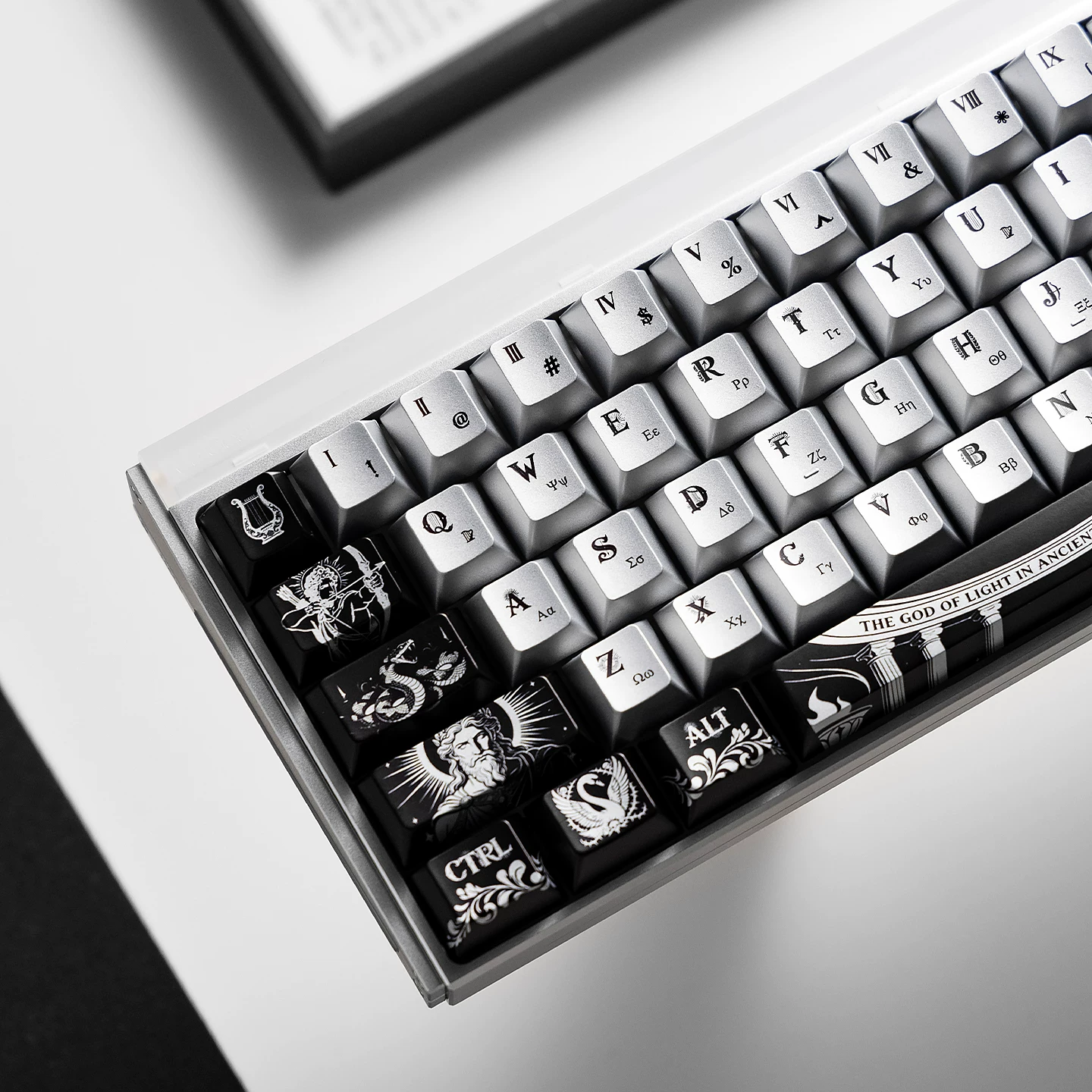 Apollo: God of the Sun PBT Metallic Keycap Set - 159 KeysCherry Profile for Wooting, ROG Azoth, Razer & Logitech G