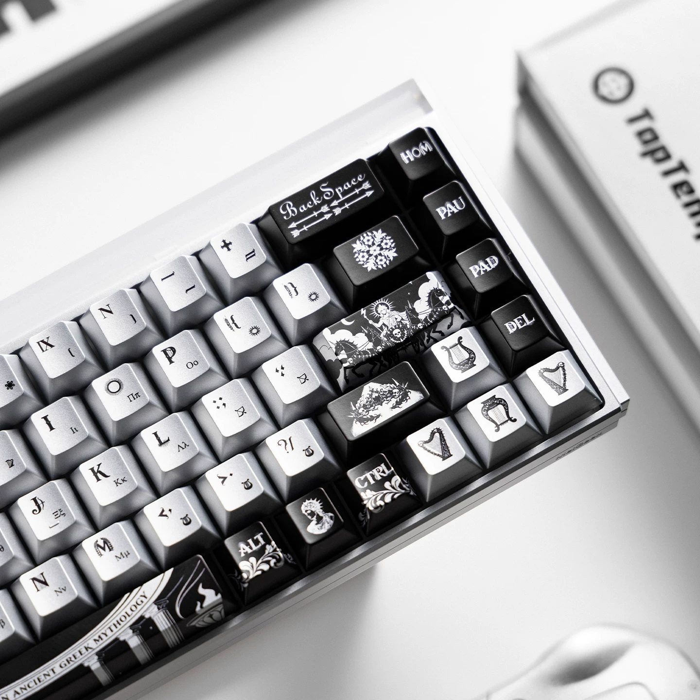 Apollo: God of the Sun PBT Metallic Keycap Set - 159 KeysCherry Profile for Wooting, ROG Azoth, Razer & Logitech G