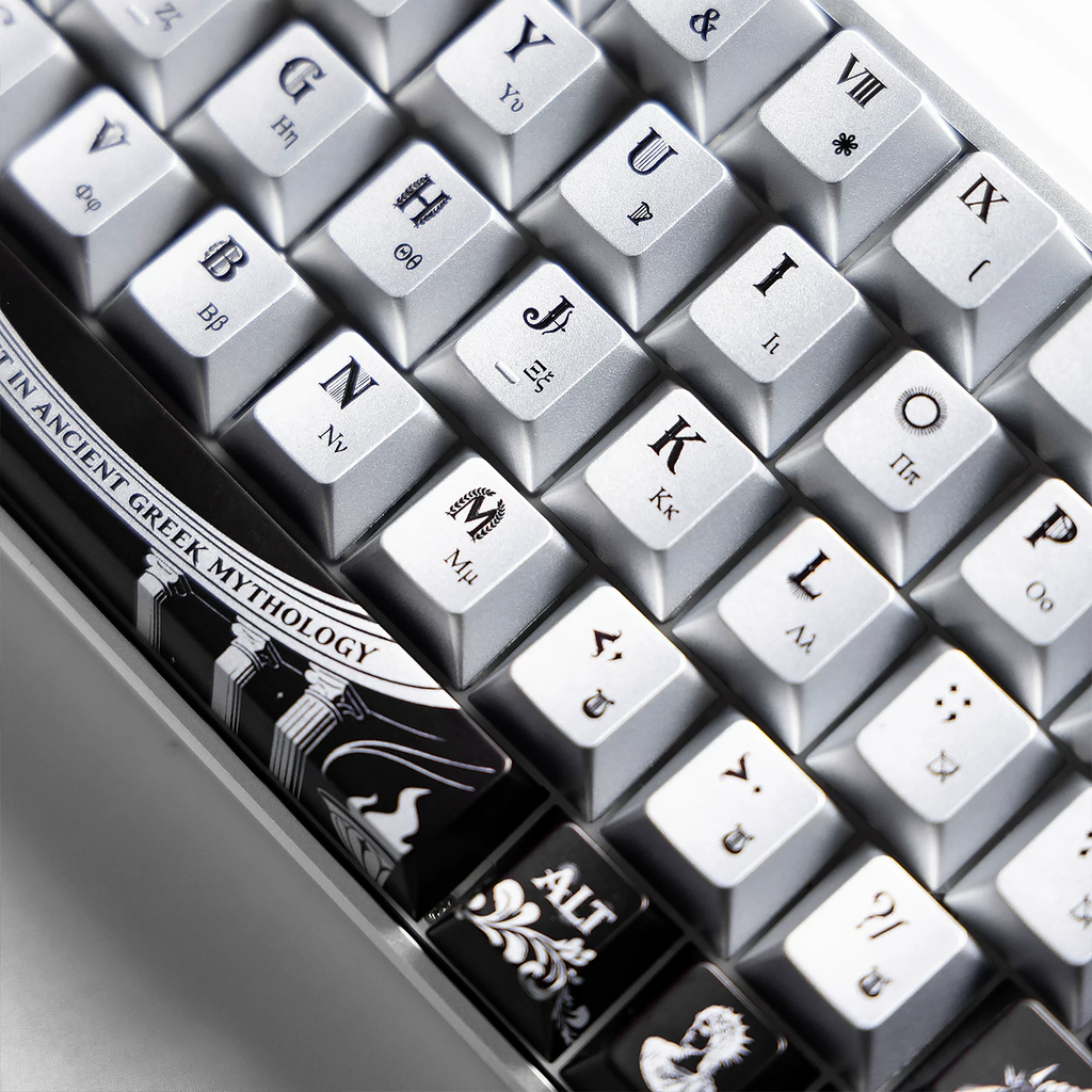 Apollo: God of the Sun PBT Metallic Keycap Set - 159 KeysCherry Profile for Wooting, ROG Azoth, Razer & Logitech G