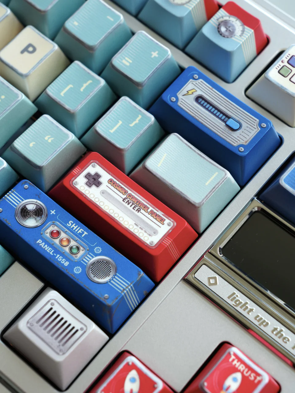 Tin COSMOS PBT Keycap Set - Cherry Profile for Wooting, ROG Azoth, Razer & Logitech G